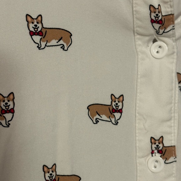torrid Tops - Torrid Button-Up Shirt with Corgi Print